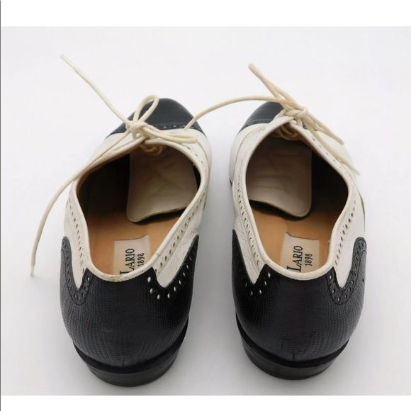 VTG Lario 1898 Leather Two Tone Oxfords - Picture 9 of 10